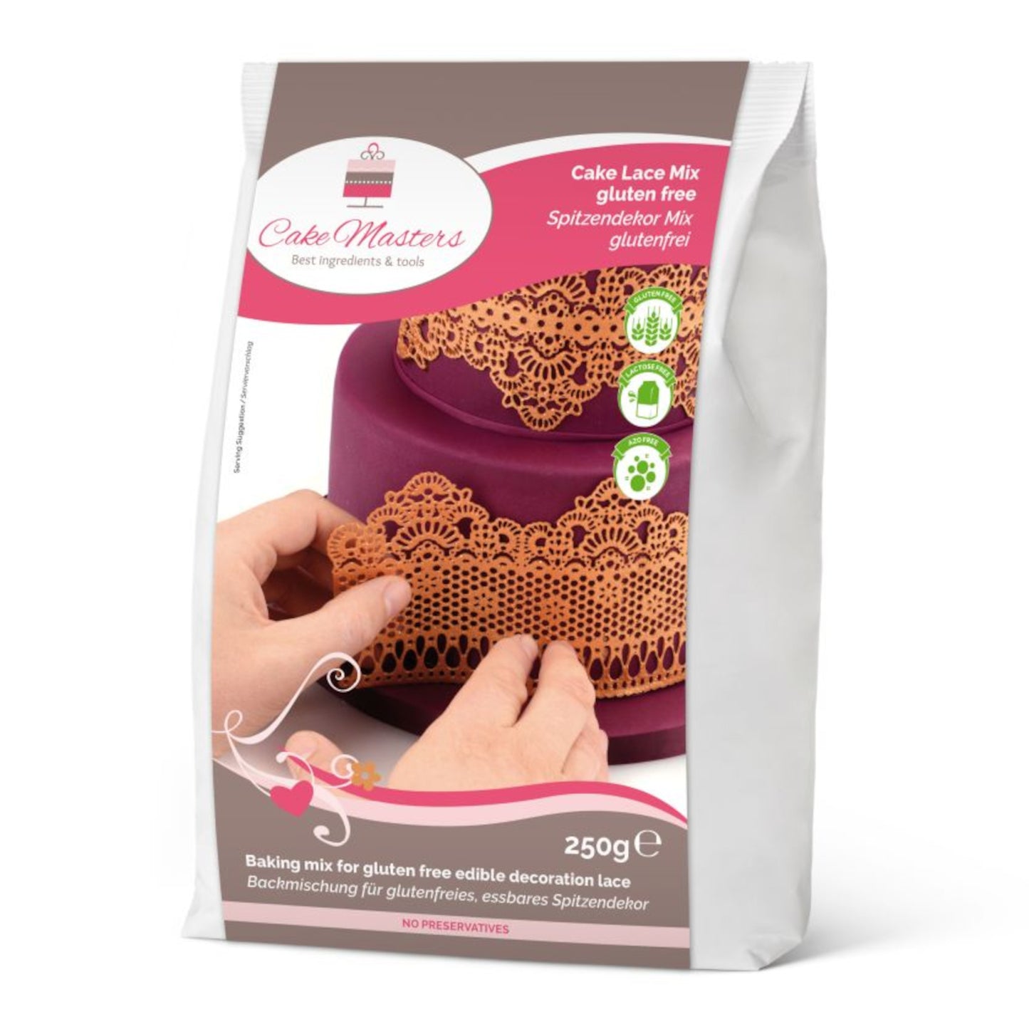 Spitzendekor Mix 250g glutenfrei