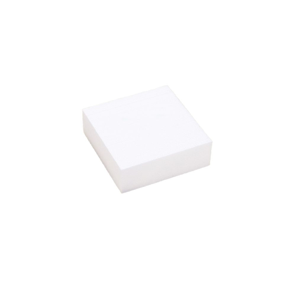 Torten-Dummy Quadrat 20cm, Höhe: 5cm