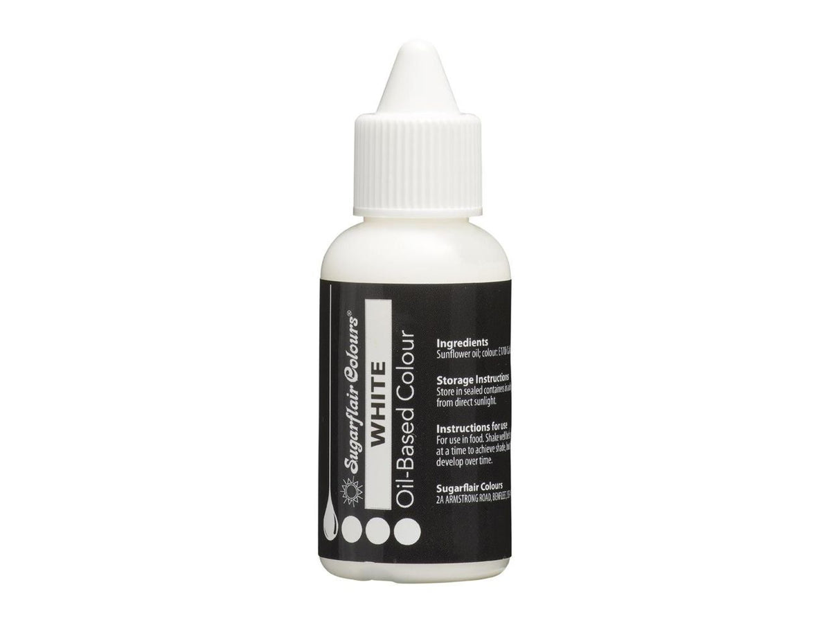 Sugarflair Schokoladenfarbe Weiß 30 ml