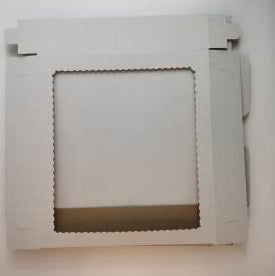 Tortenschachtel weiß 35x35x40cm