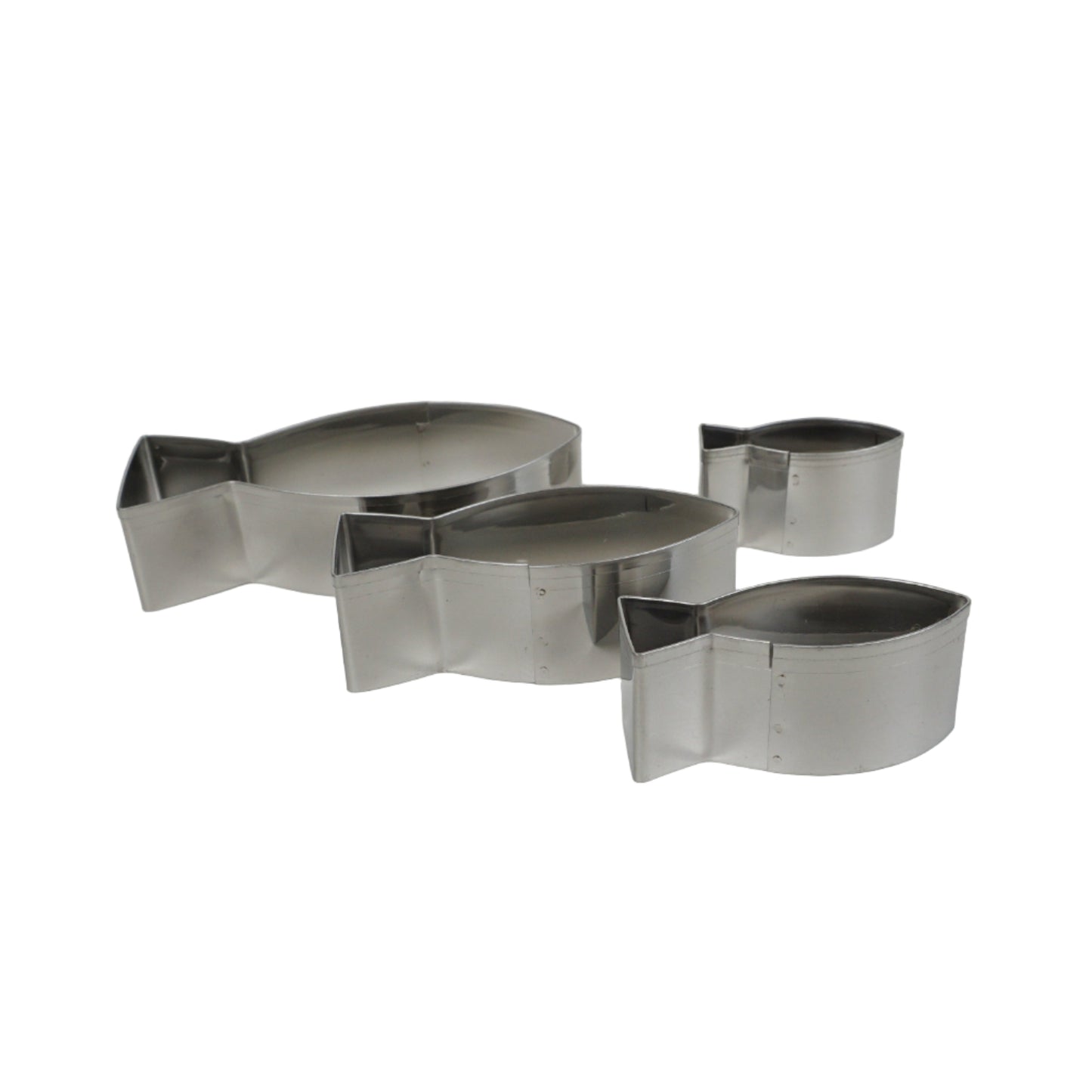 Ausstecher „Heiliger Fisch“ – 4 Größen aus Metall