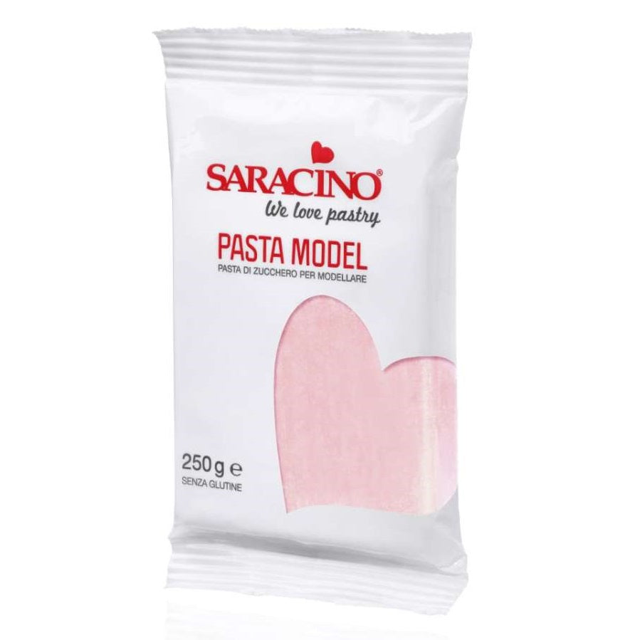 Saracino Modellierfondant Baby rosa 250g