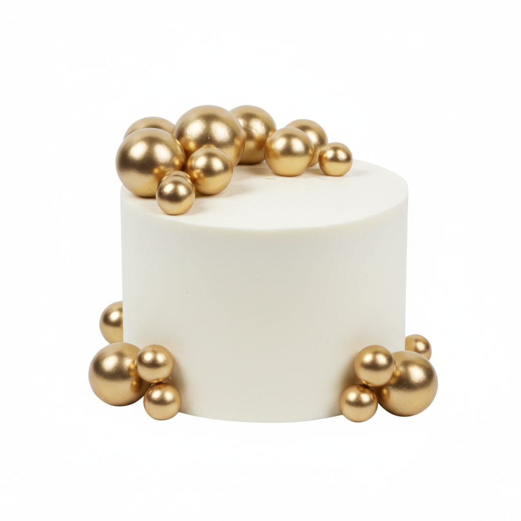 Deko Kugeln Set gold ( 20 Stück )