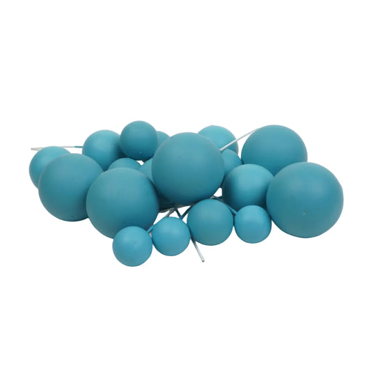 Deko Kugeln Blau 2