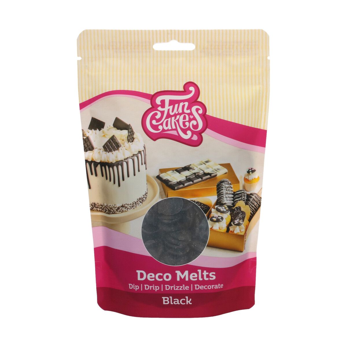 FunCakes Deco Melts -black- 250g