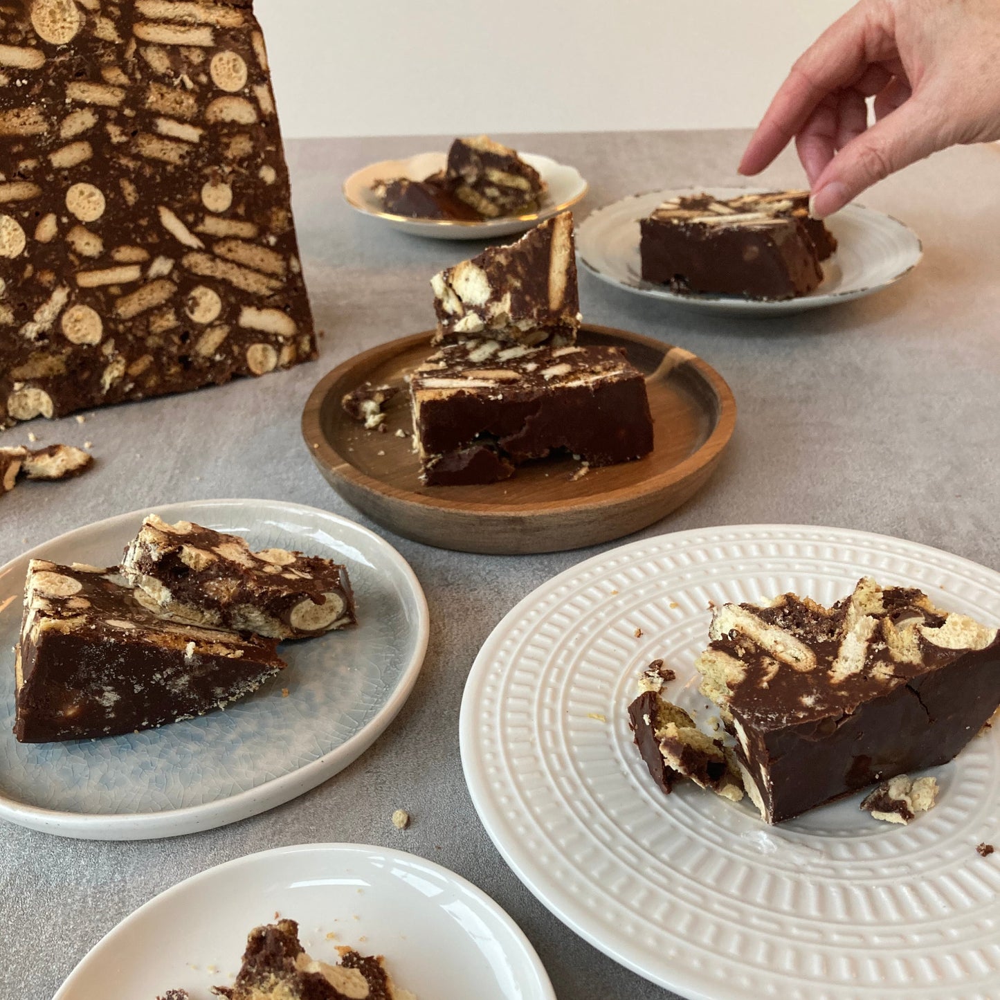 Schoko-Biscuit-Liner rund 20cm – Brigid’s Cake Room