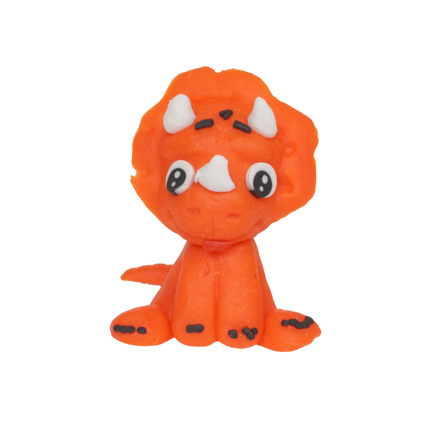 Dino orange Tortendeko 5,5cm