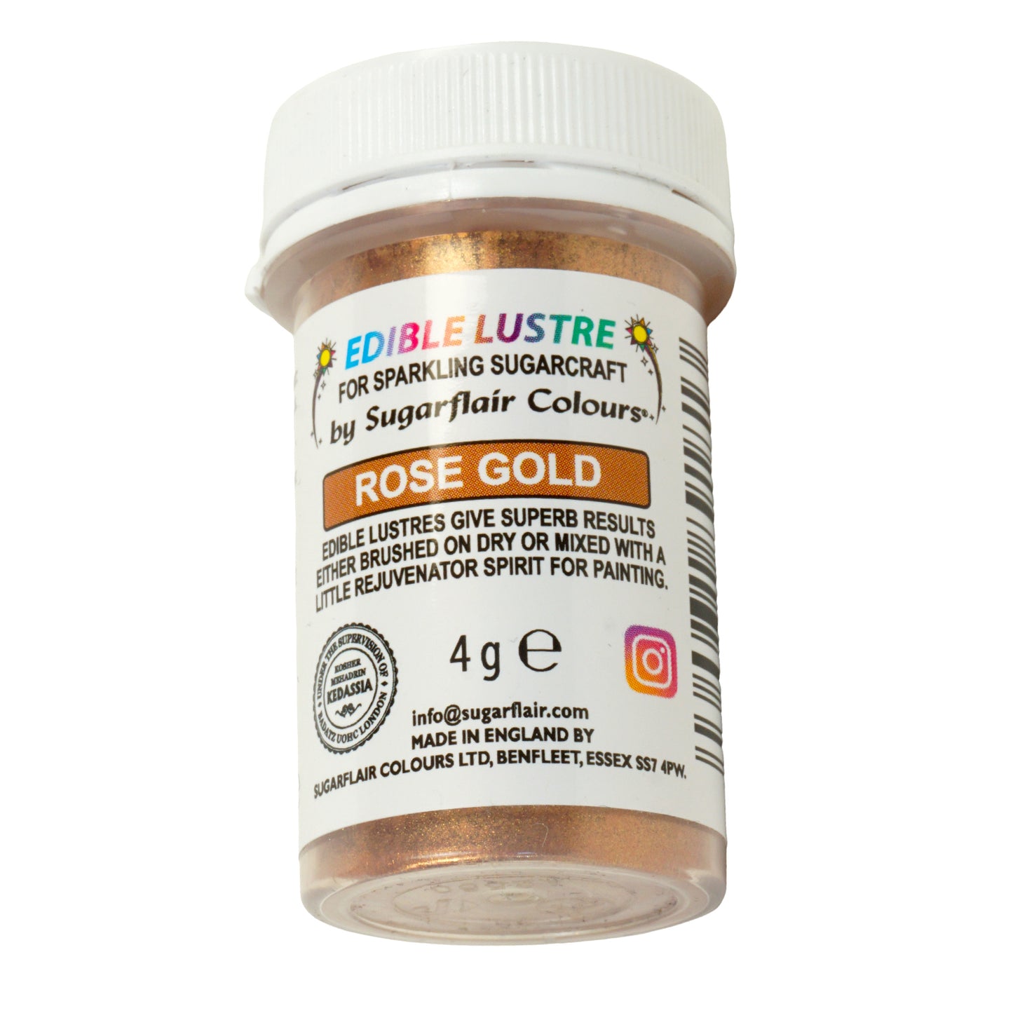 Sugar Flair rose Gold Puder 4g