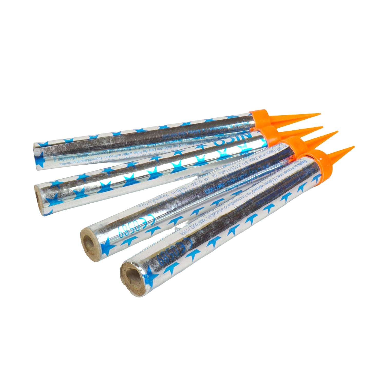 Sprühfontaine Tortenfontäne Fontäne im Silber-Design