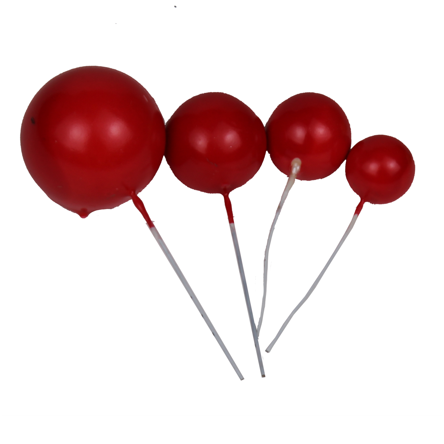 Deko Kugeln Set rot ( 20 Stück )