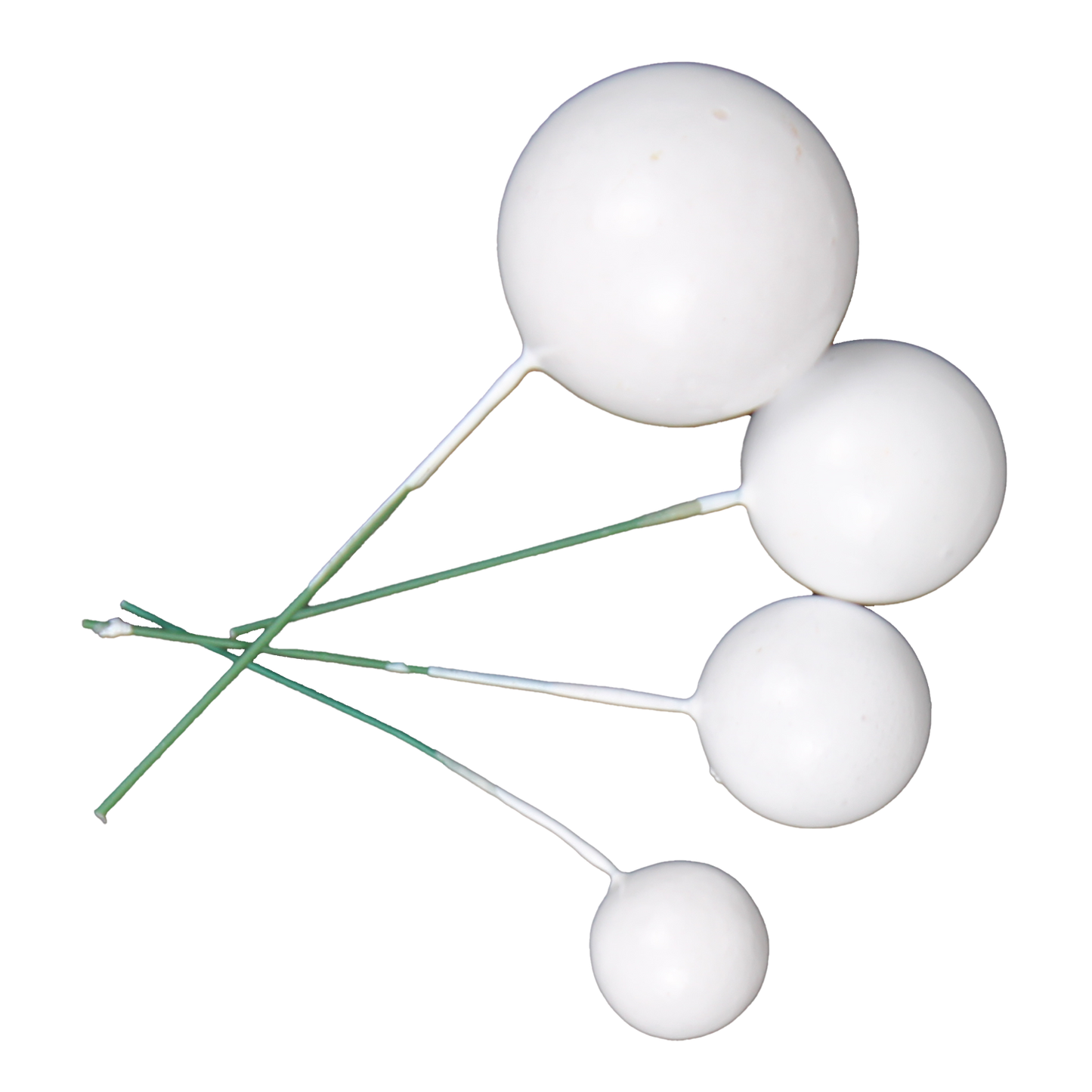 Deko Kugeln Set weiß ( 20 Stück )