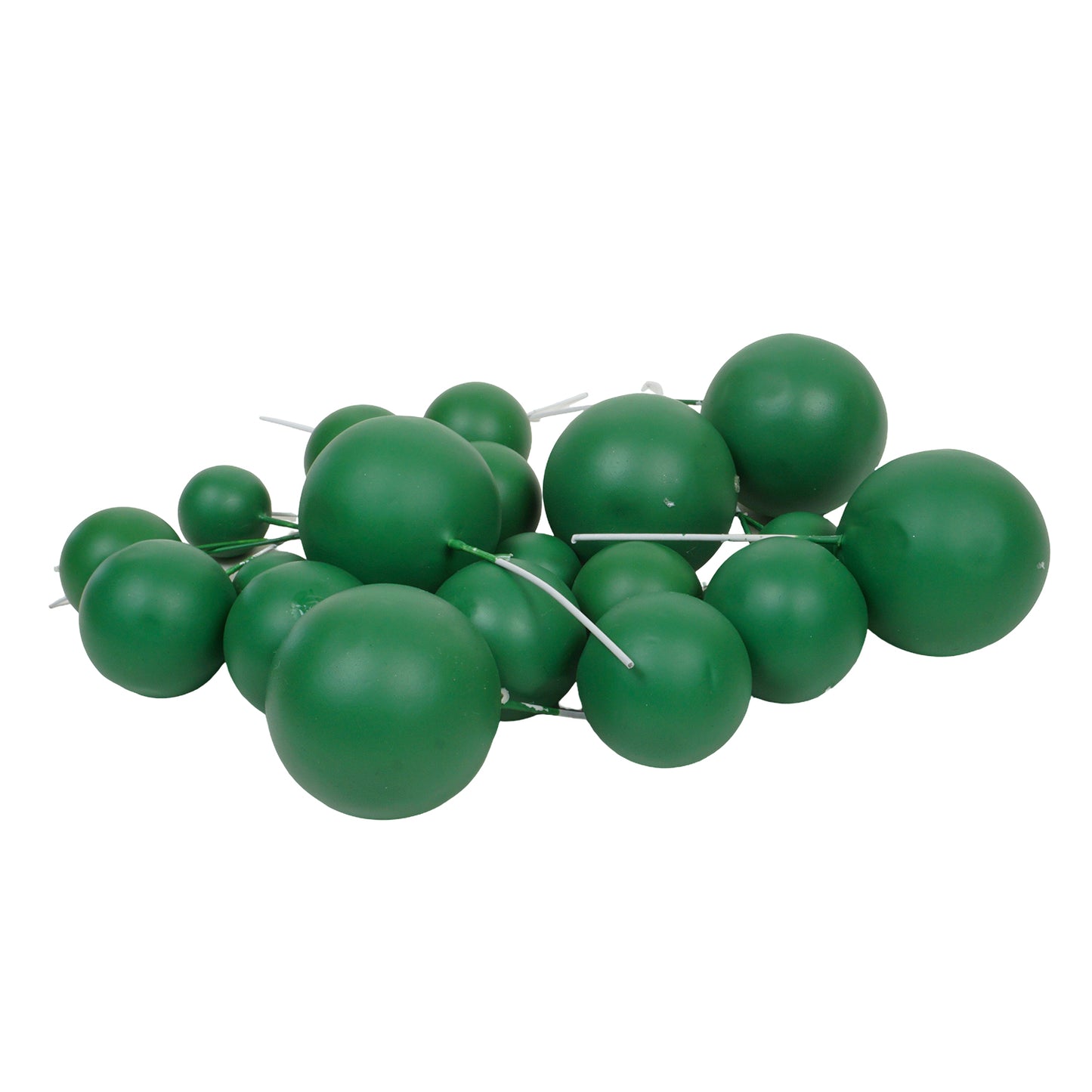 Deko Kugeln Set waldgrün ( 20 Stück )