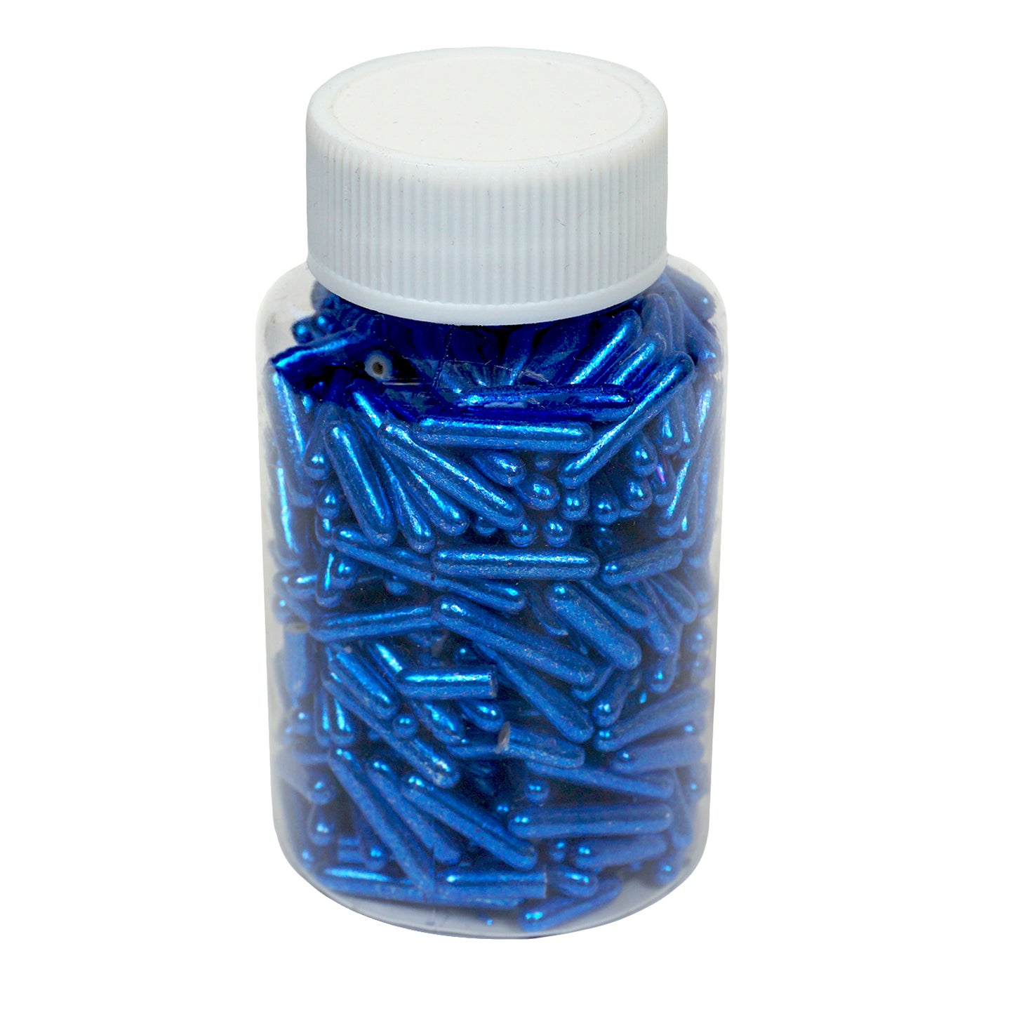Sugar rods XL metallic dunkelblau 80g