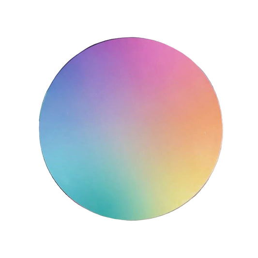 Cakeboard 30cm 12mm in Regenbogenfarben bunt