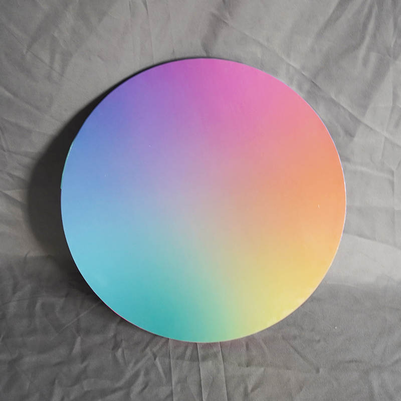 5x Cakeboard 30cm 12mm in Regenbogenfarben bunt