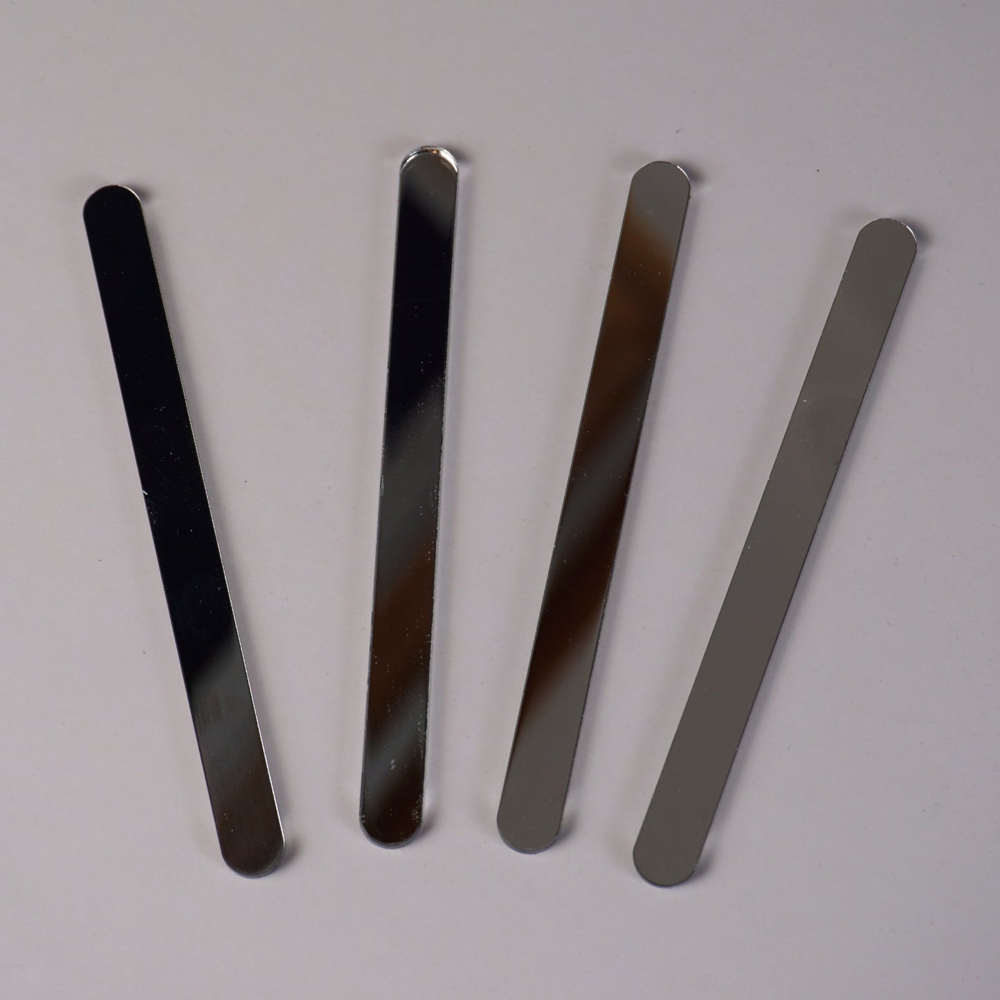 Silber Cakesicles Stiele aus Acryl