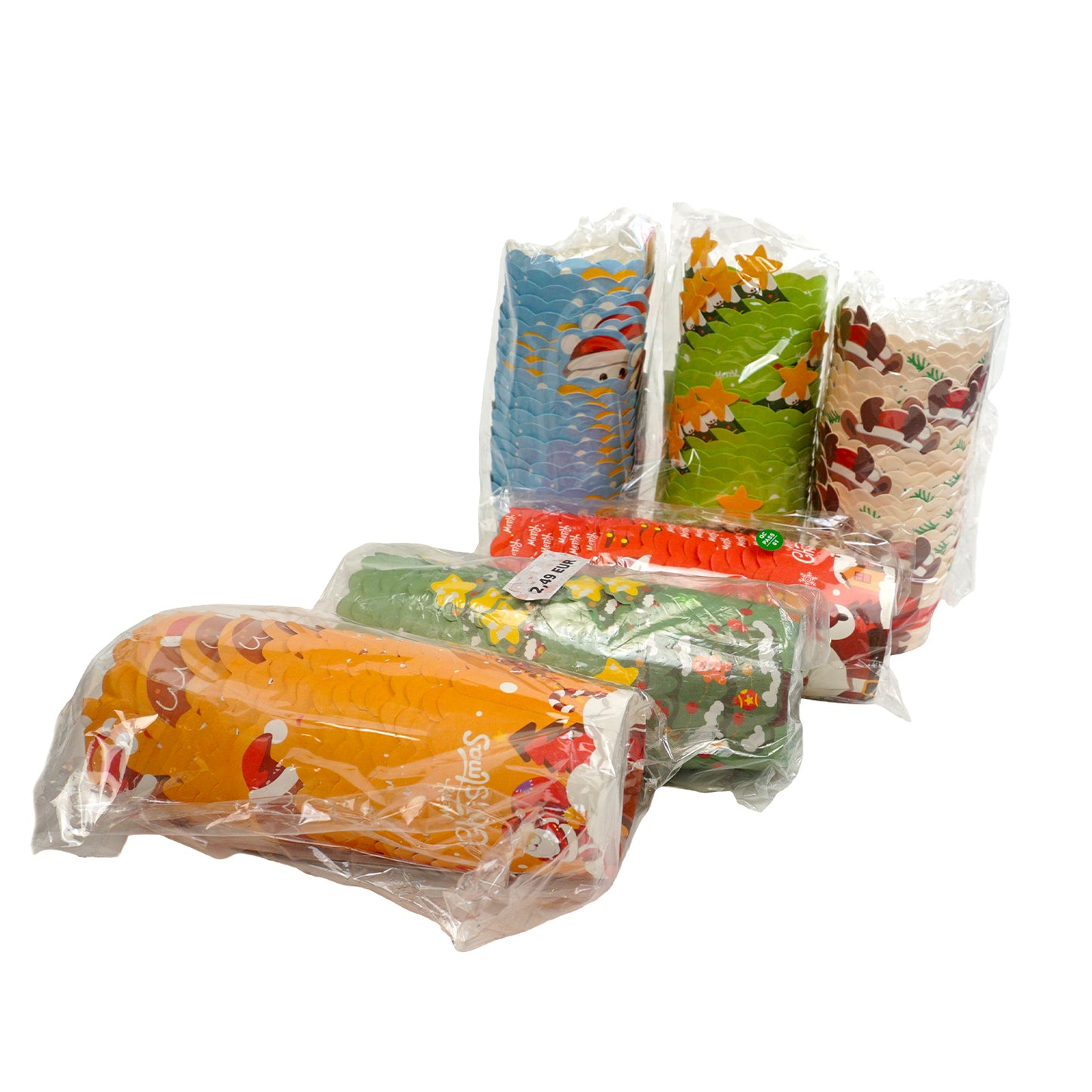 Muffinförmchen Weihnachten 20 Stück – verschiedene Designs