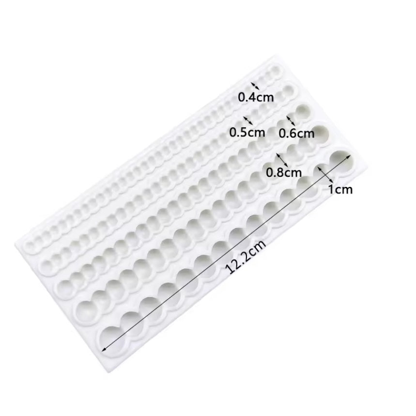 Silikonmould Kugel Stränge