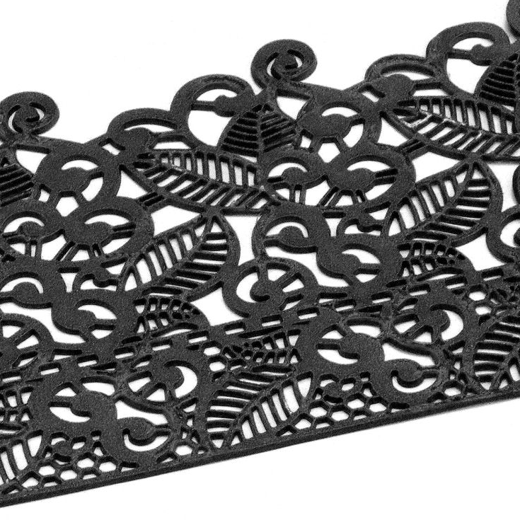 Spitzendekor Baroc schwarz