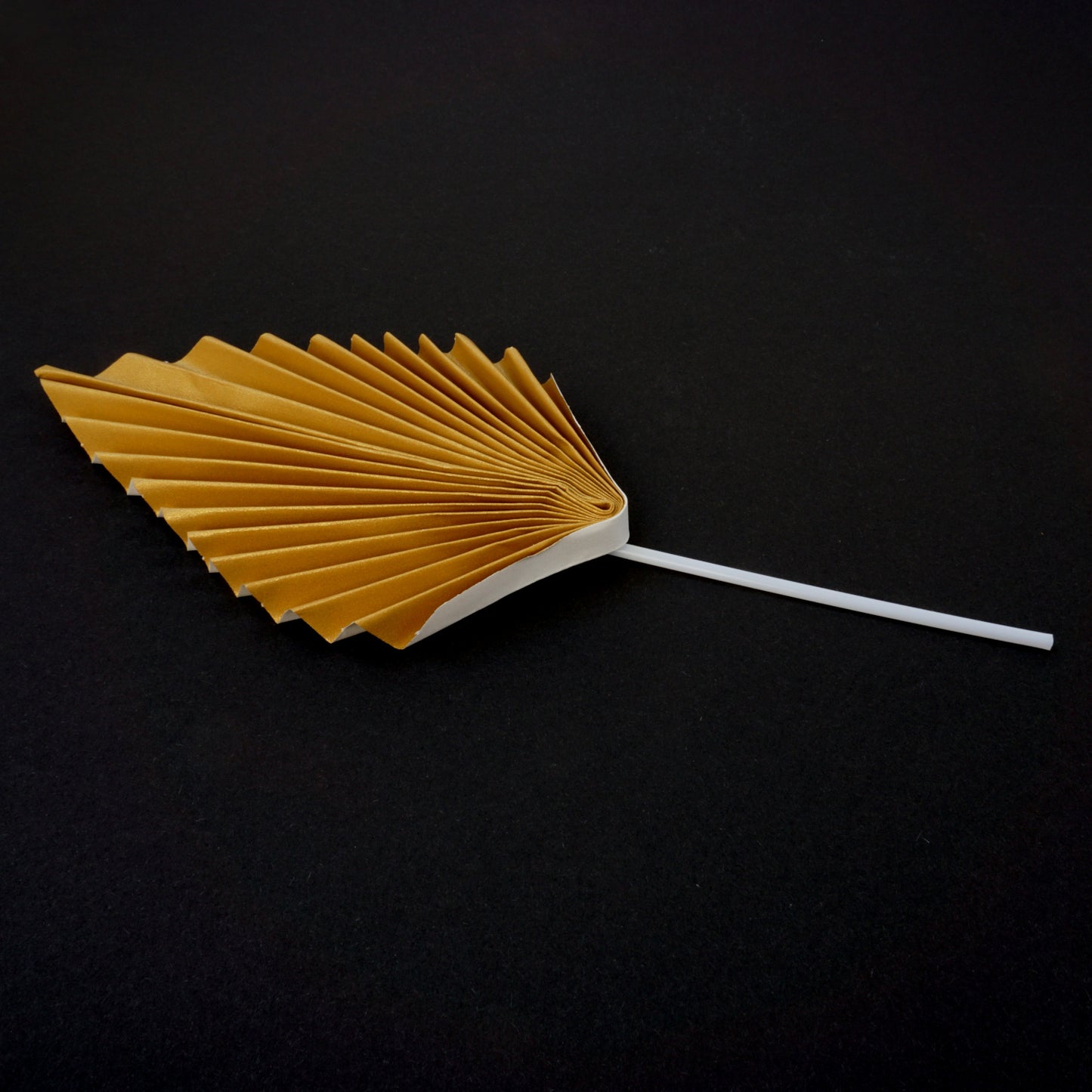 Fächer Gold aus Papier