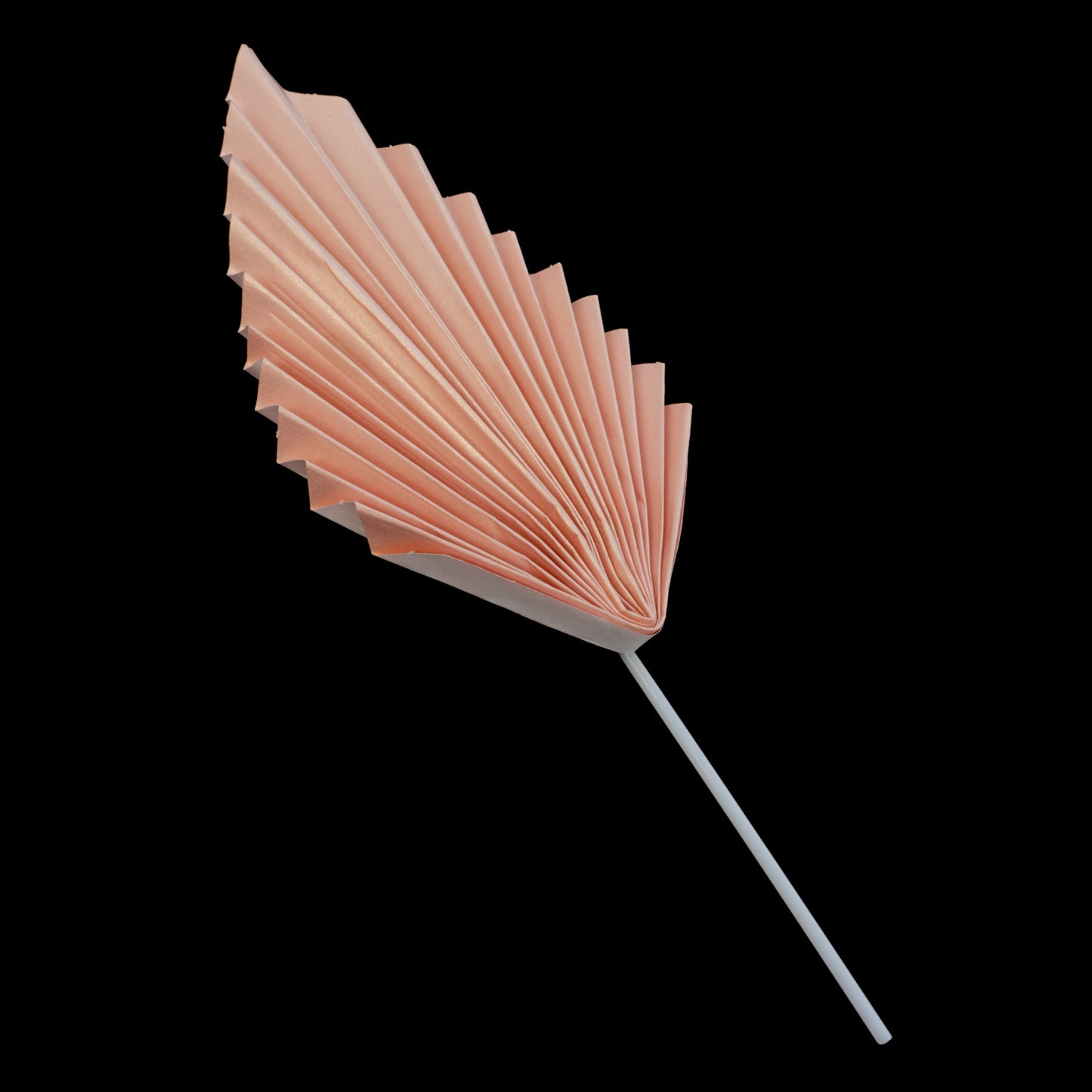 Fächer Rosa aus Papier