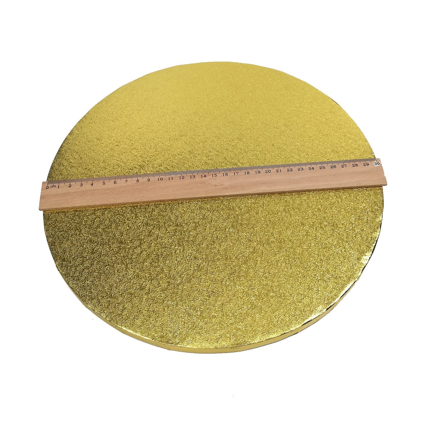10x Cakeboard Gold 30cm 12mm Stärke
