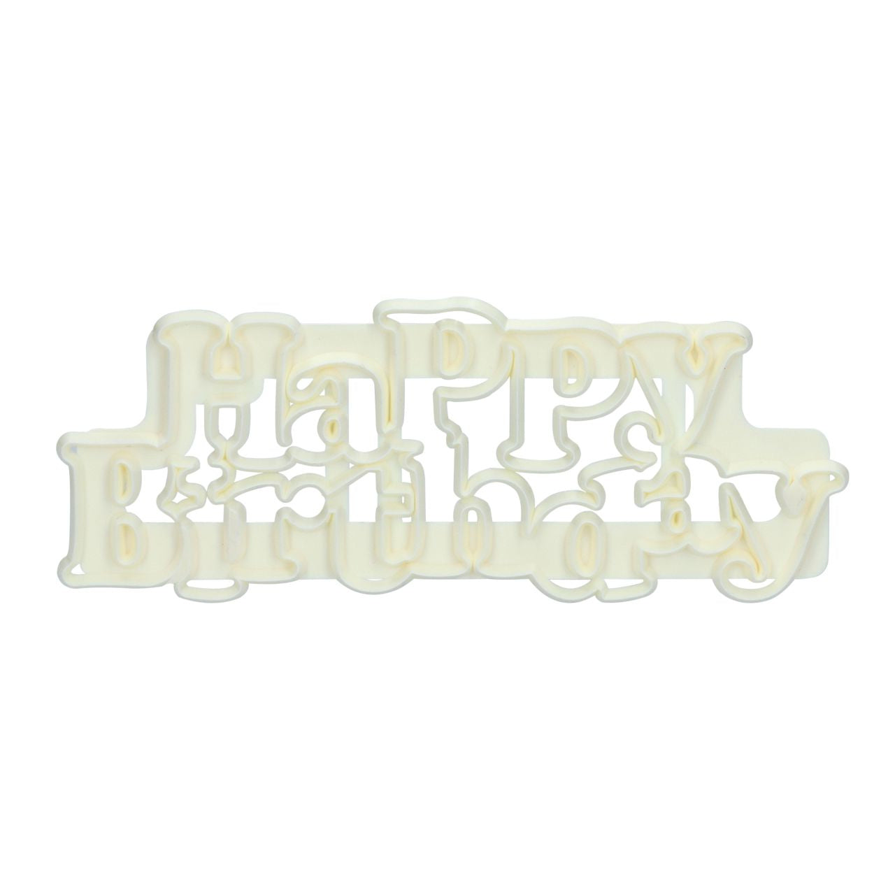 Ausstecher Happy Birthday