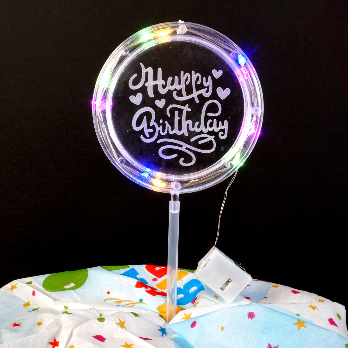 Happy Birthday LED leuchtend