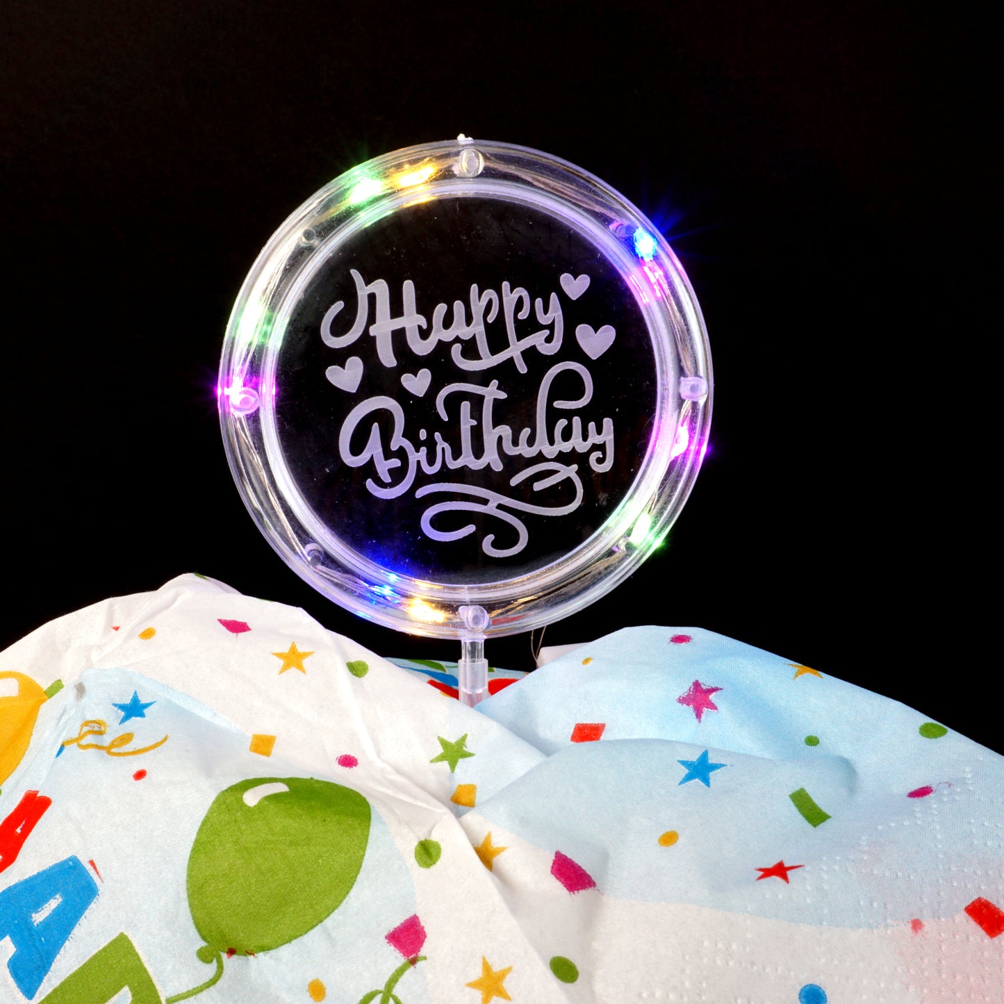 Happy Birthday LED leuchtend