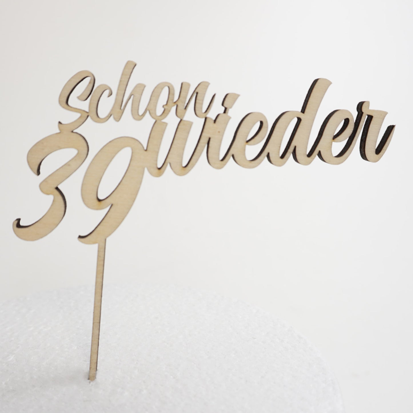 Klein / Personalisierter Caketopper bis 12cm / Holz