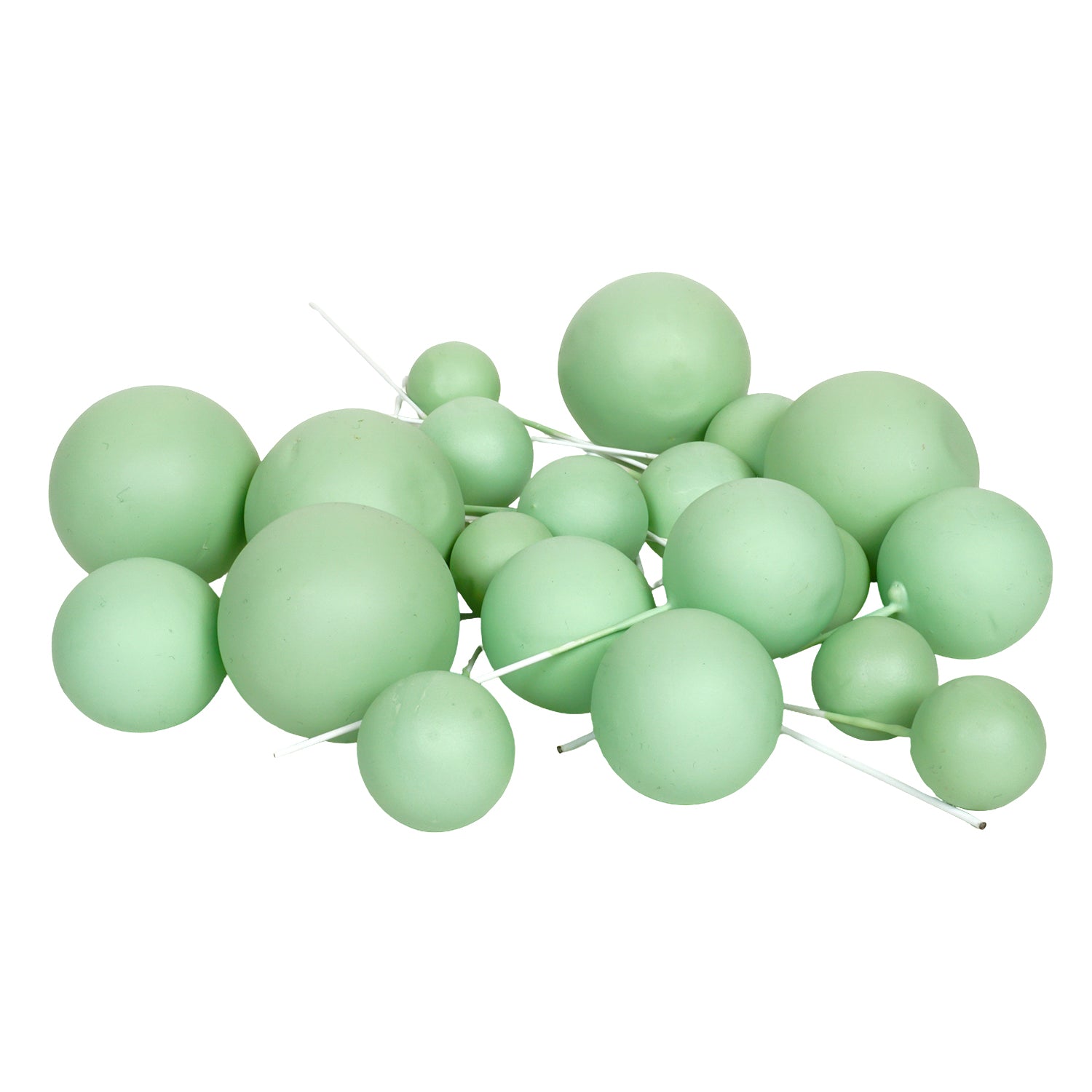 Deko Kugeln Set mintgrün ( 20 Stück ) – cakeX