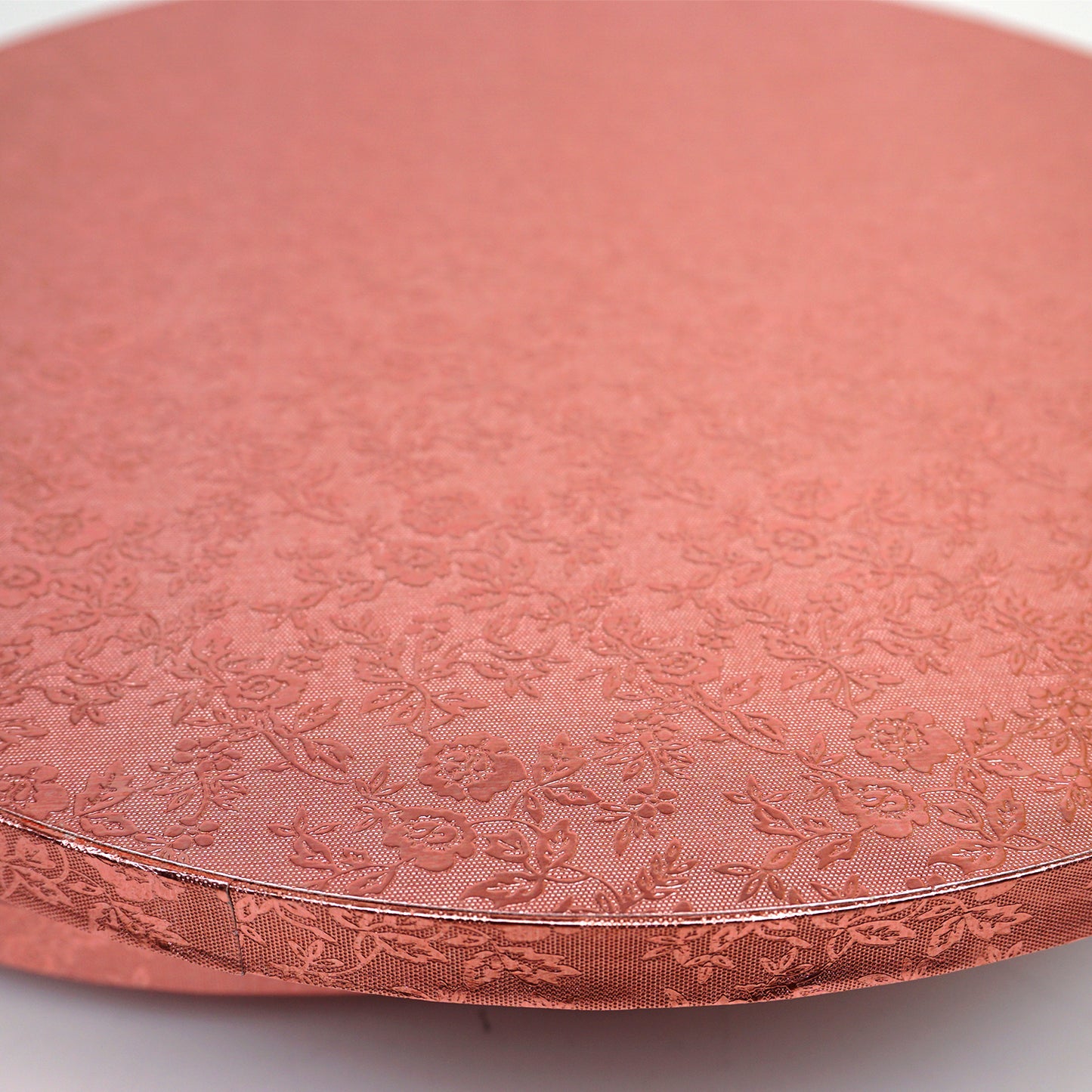 Cakeboard 25cm 12mm rose gold roses