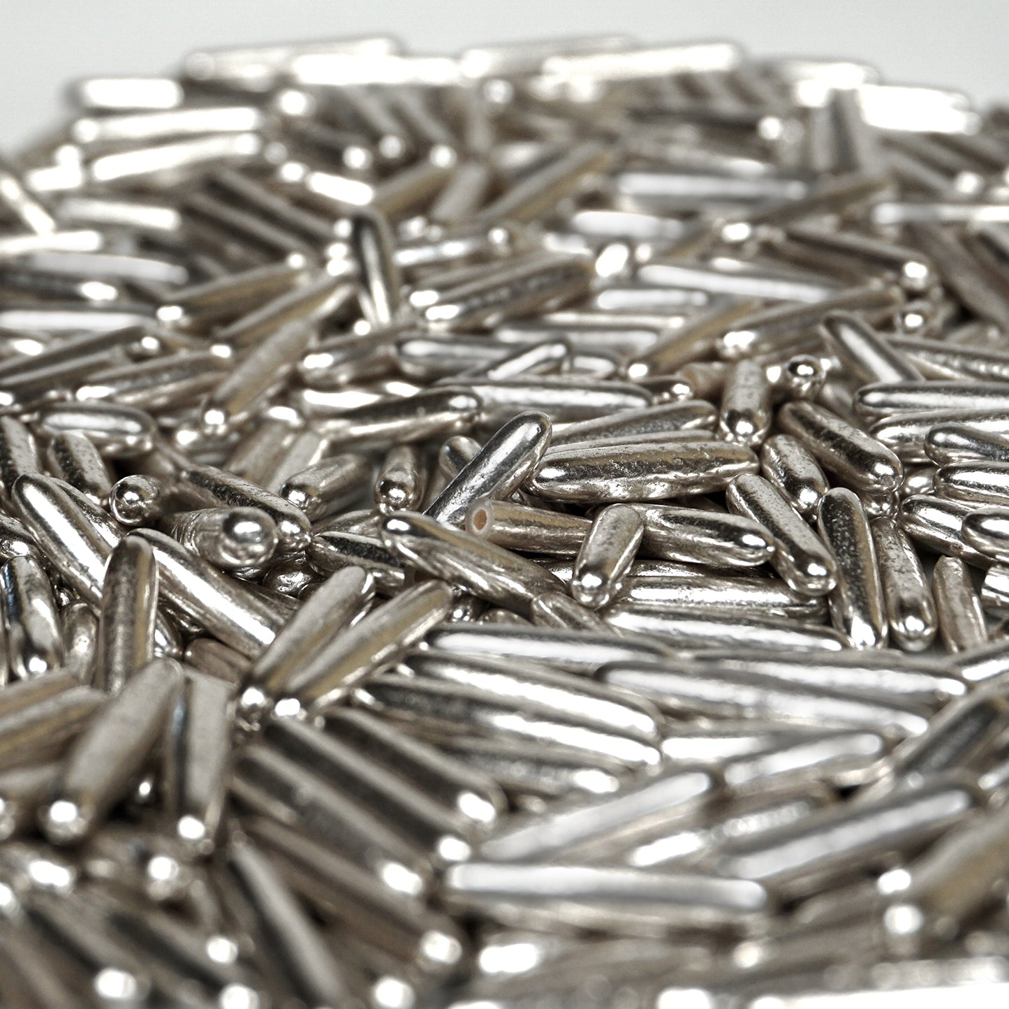 Sugar rods XL silber 80g