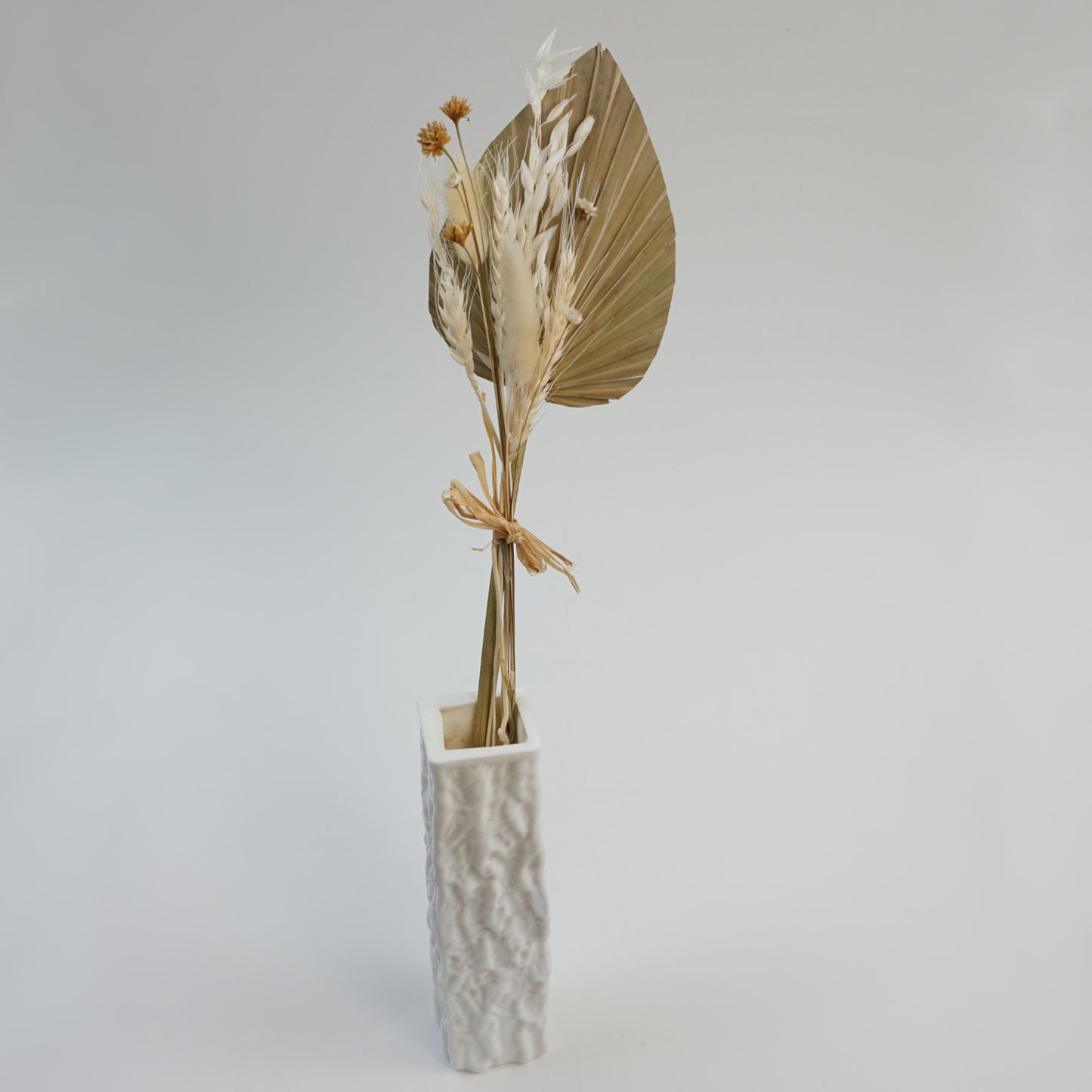 Trockenblume Palmblätter natur