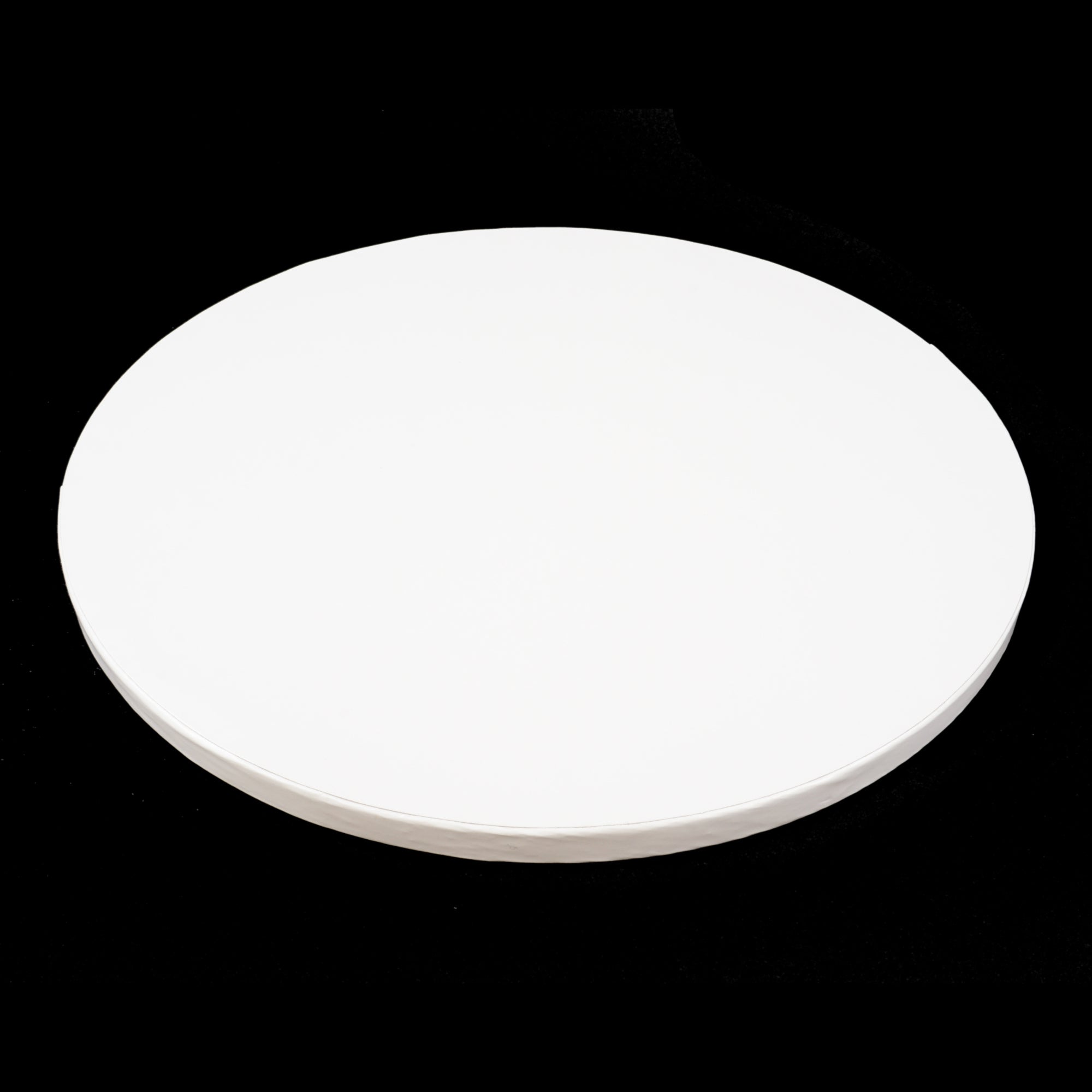 Cake Board Card ø 30 cm Weiß umgeschlagen rund 3 mm, 1,69 €