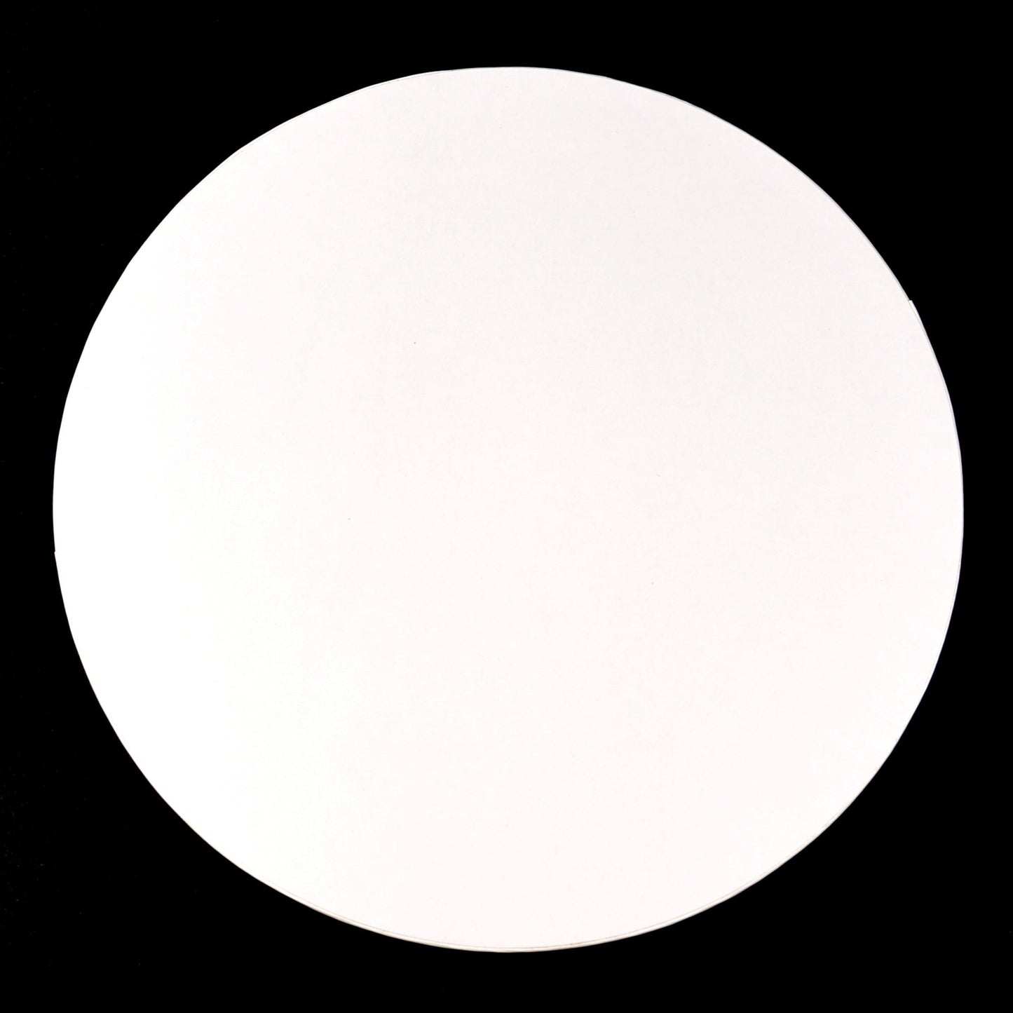 Cakeboard 35cm 12mm in Weiß ( glatter Rand )