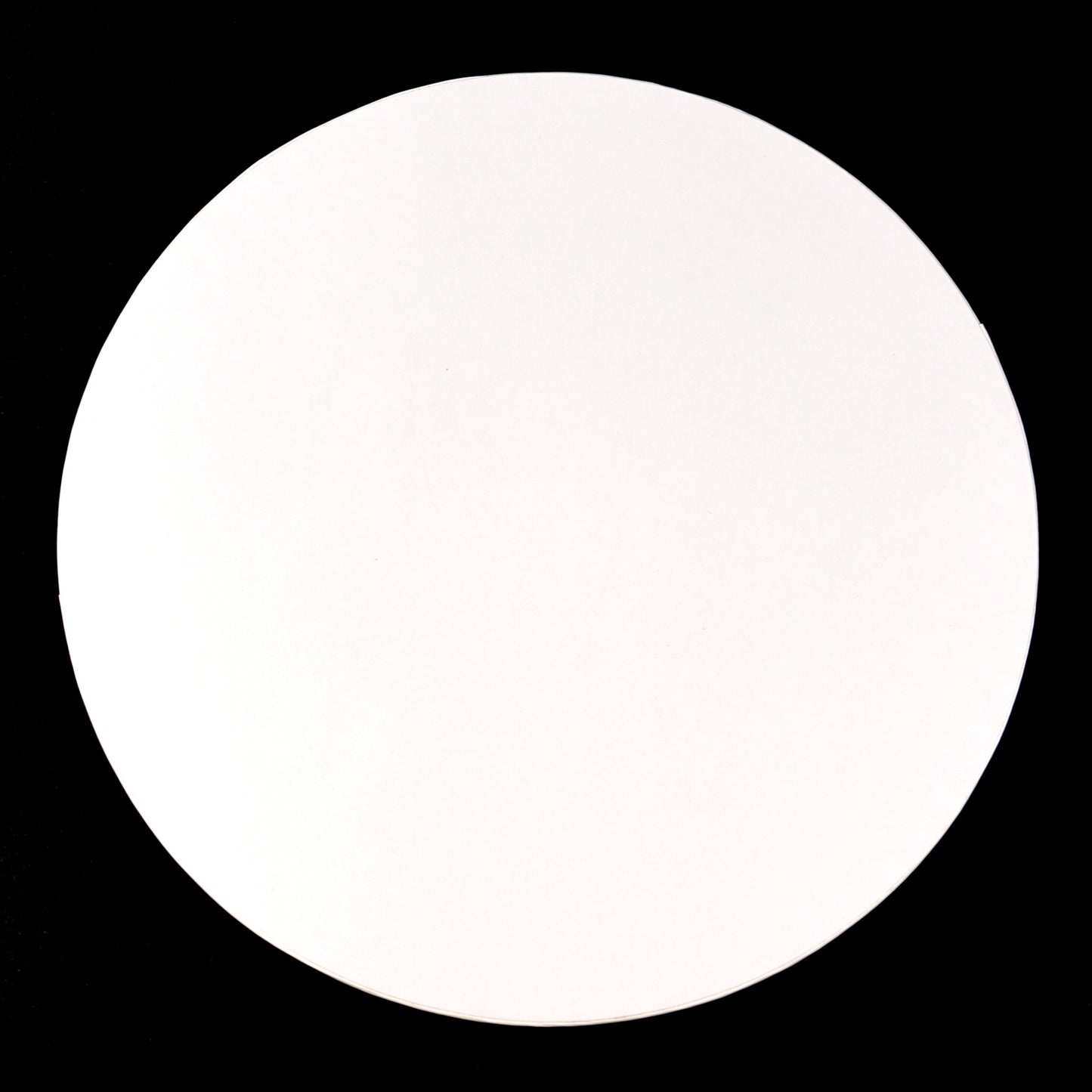 Cakeboard 30cm 12mm in Weiß ( glatter Rand )