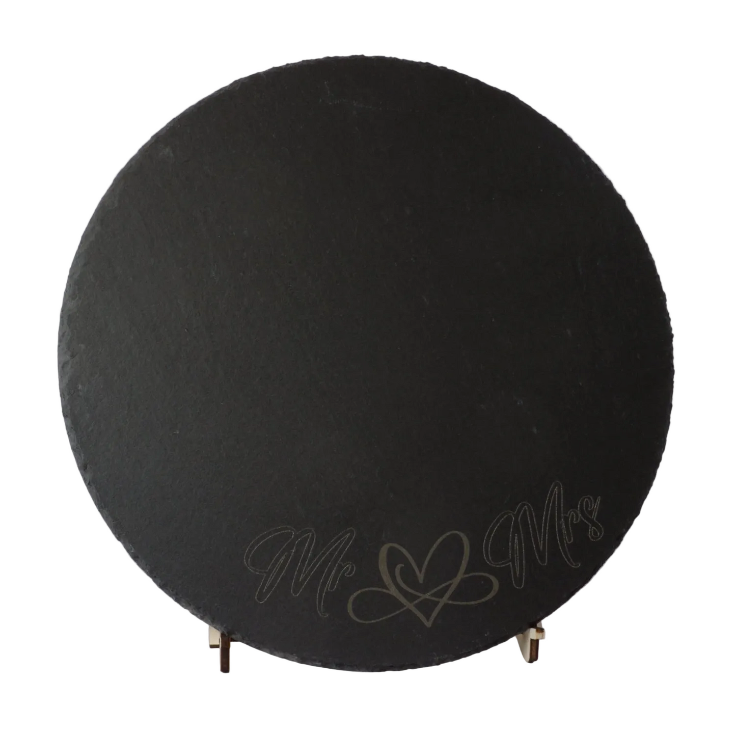 Schieferkunst: Personalisierte Cakeboards in 30 cm