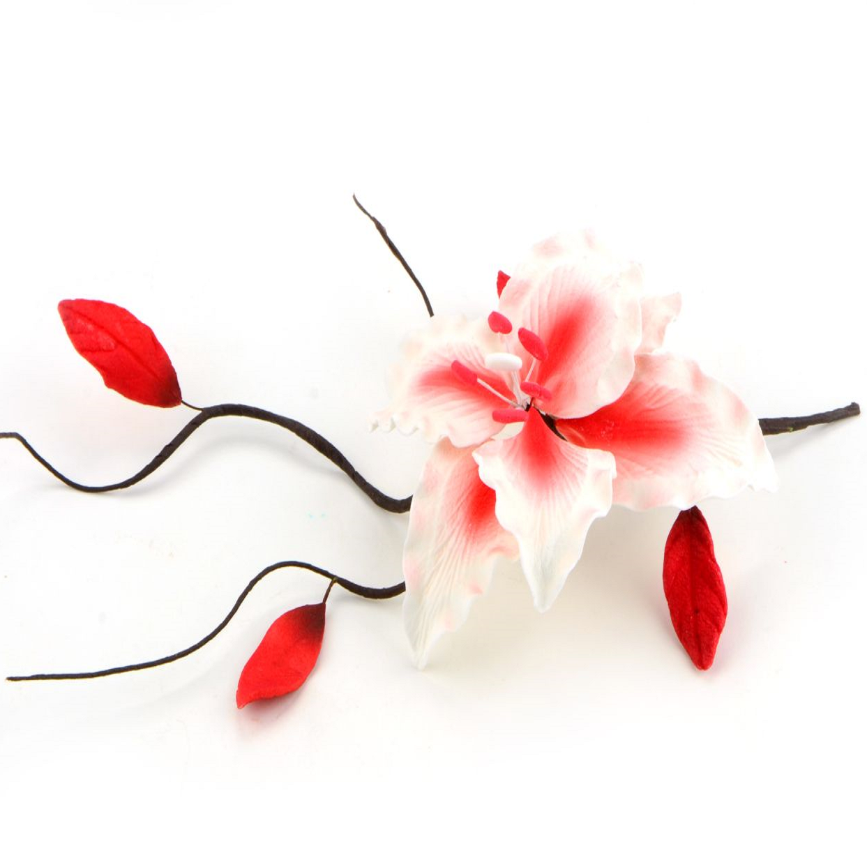 Feinzucker Bouquet Rubrum Lily Länge 25cm