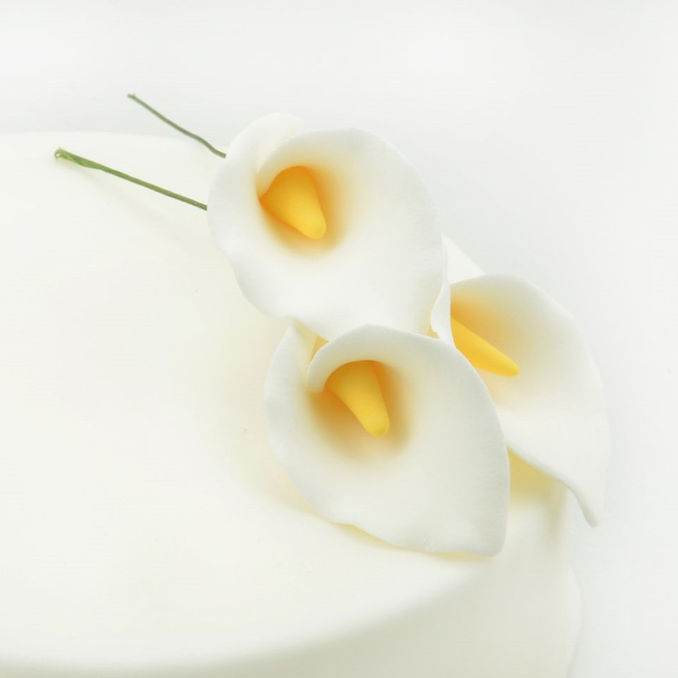 Feinzucker Blüten Calla Lily 3er ca 6cm