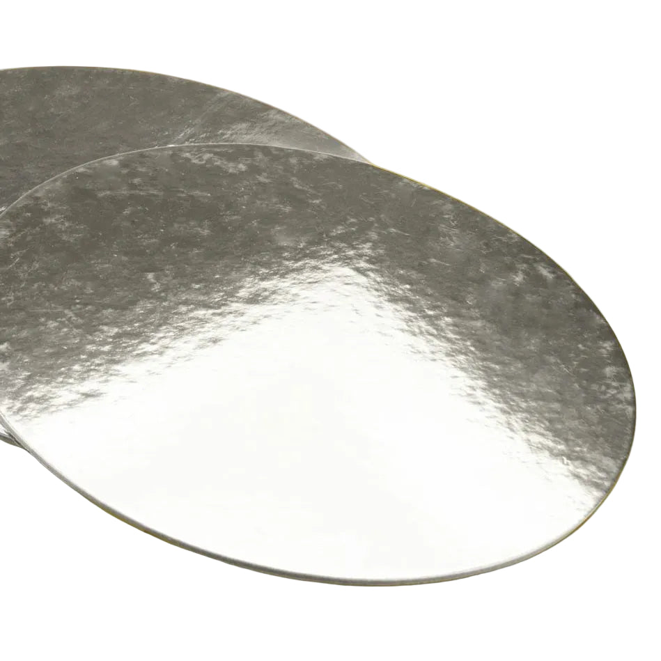Cakecard Silber 35cm 2,5mm Stärke 2er Set