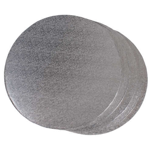 Cakecard Silber 30cm 4mm Stärke