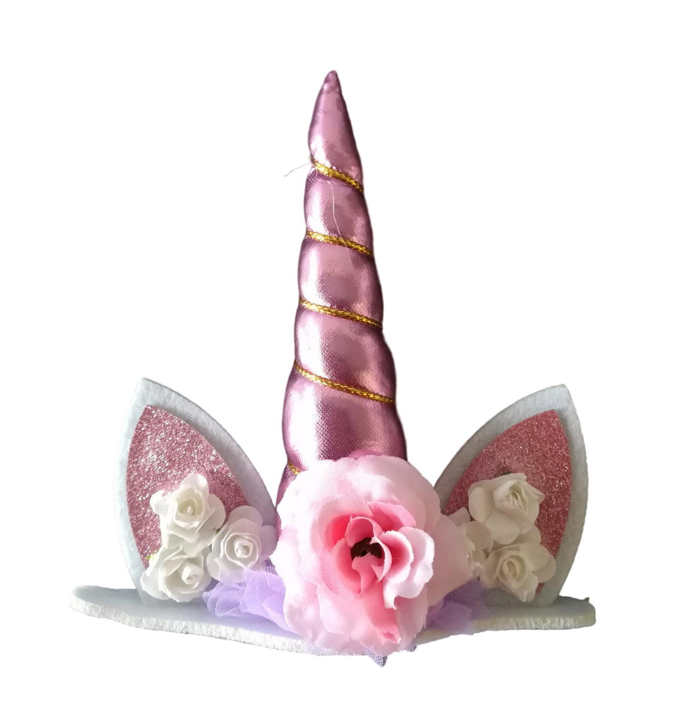 Einhorn Tortenaufleger Pink