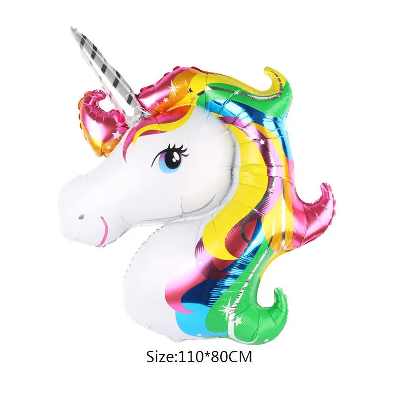 Folienballon Einhorn 110x80cm RIESIG