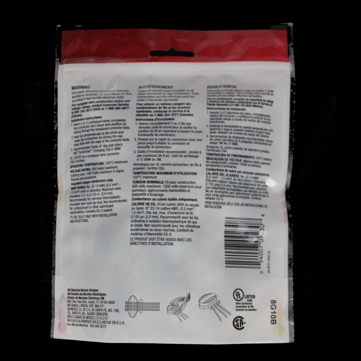 M3 Kabelverbinder 50 Stück - ORGINAL