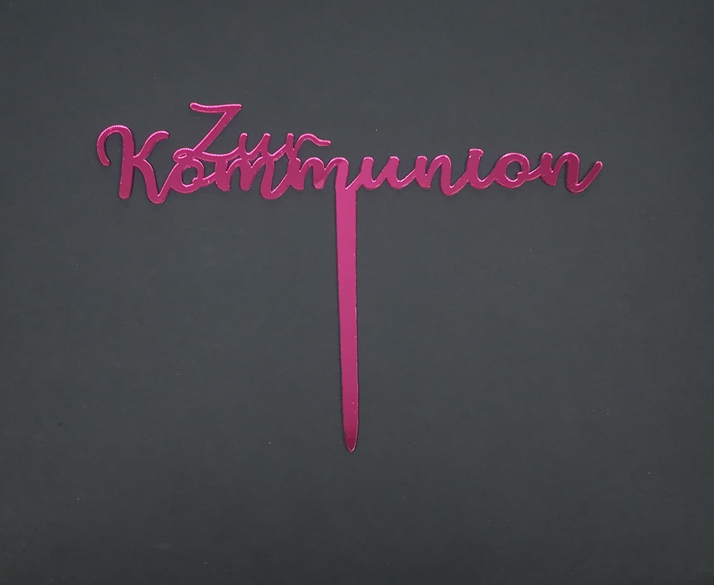 Zur Kommunion / Kuchenstecker