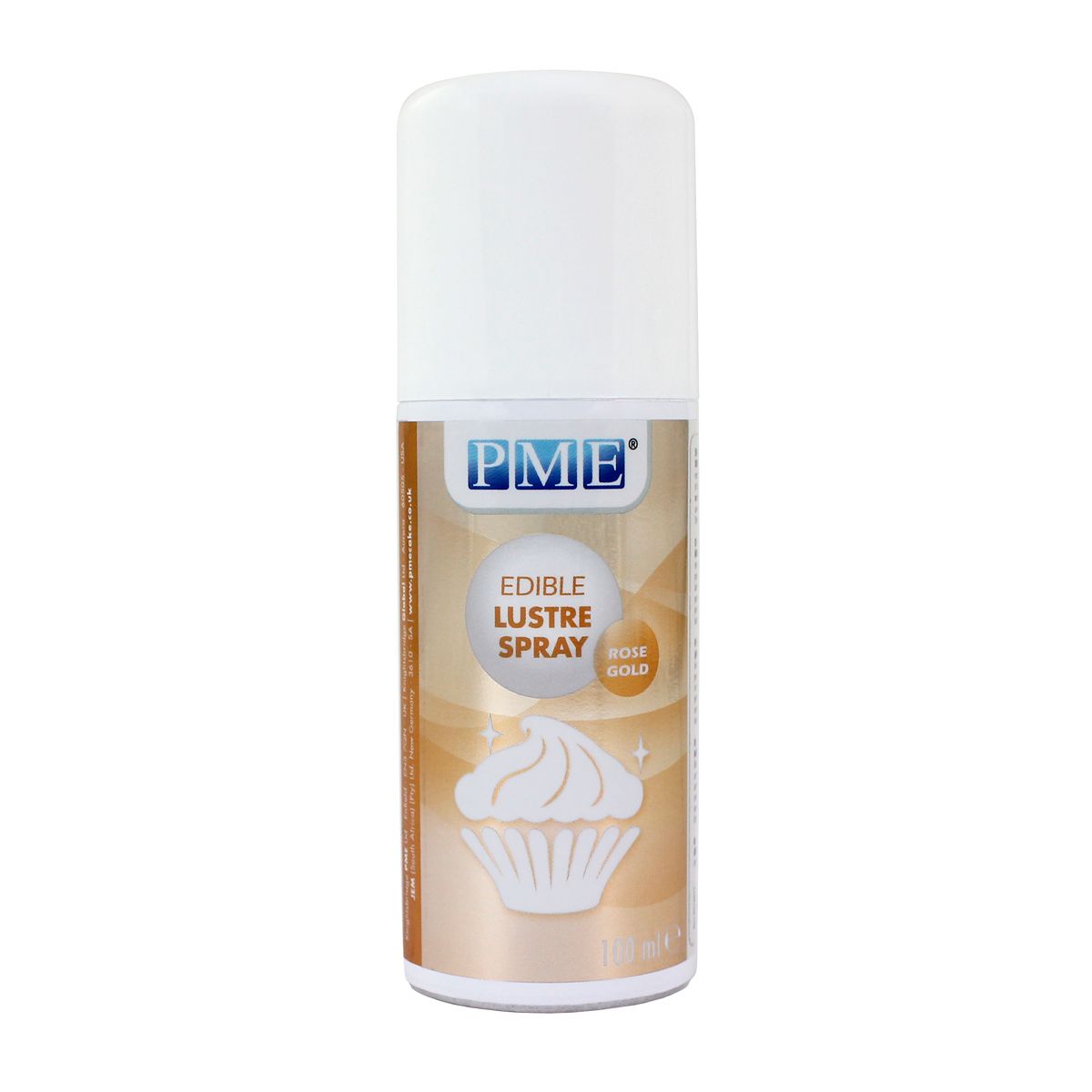 Lebensmittelspray Rose Gold 100ml