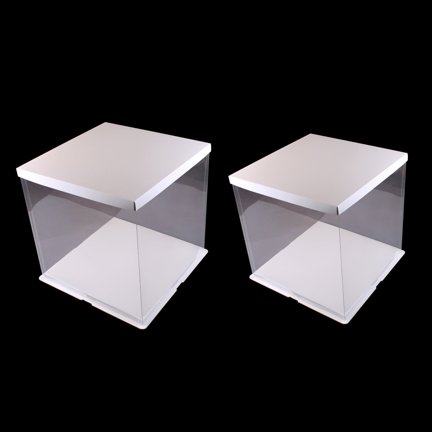Tortenbox 26cm x 26cm x 31cm eckig – cakeX