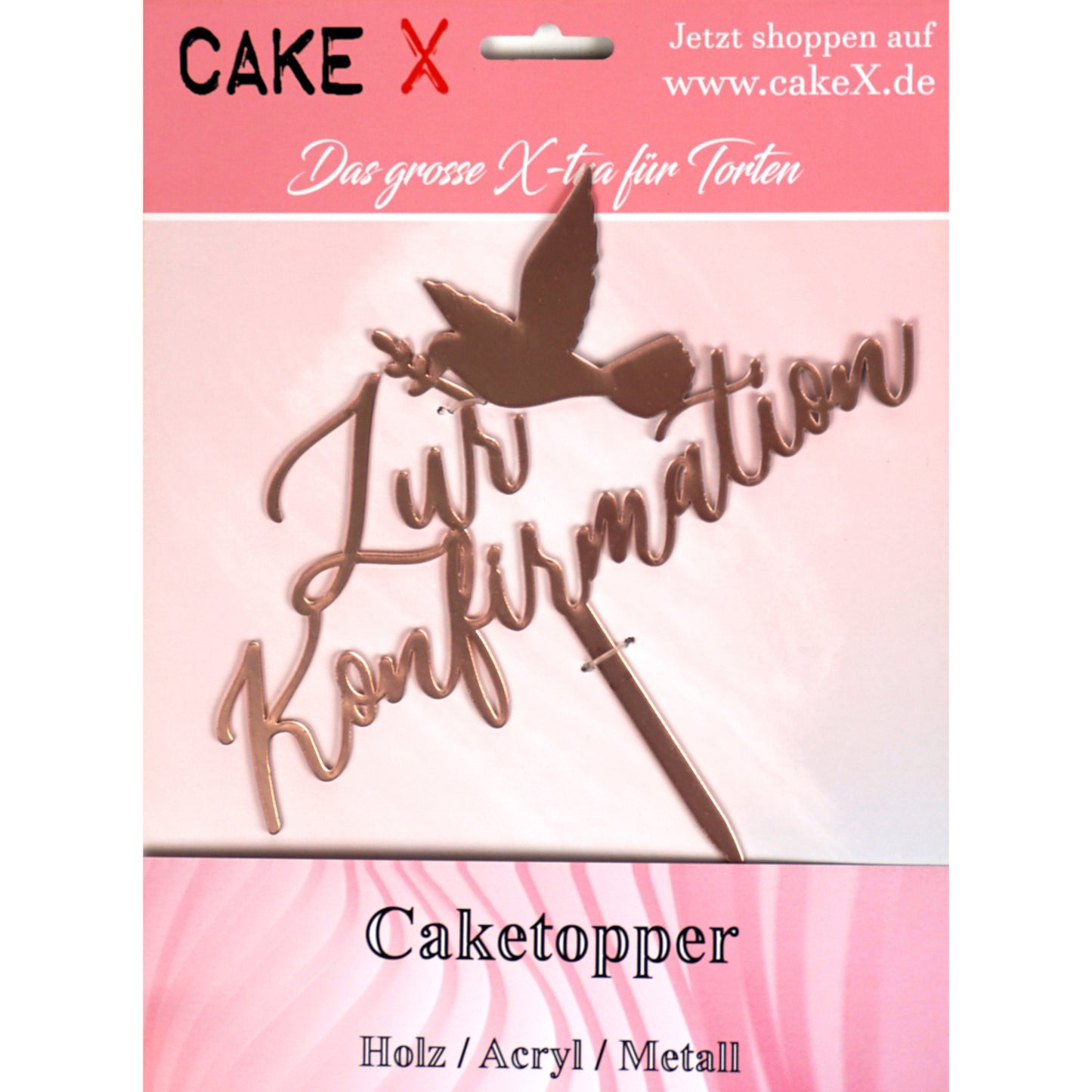 Zur Konfirmation mit Taube