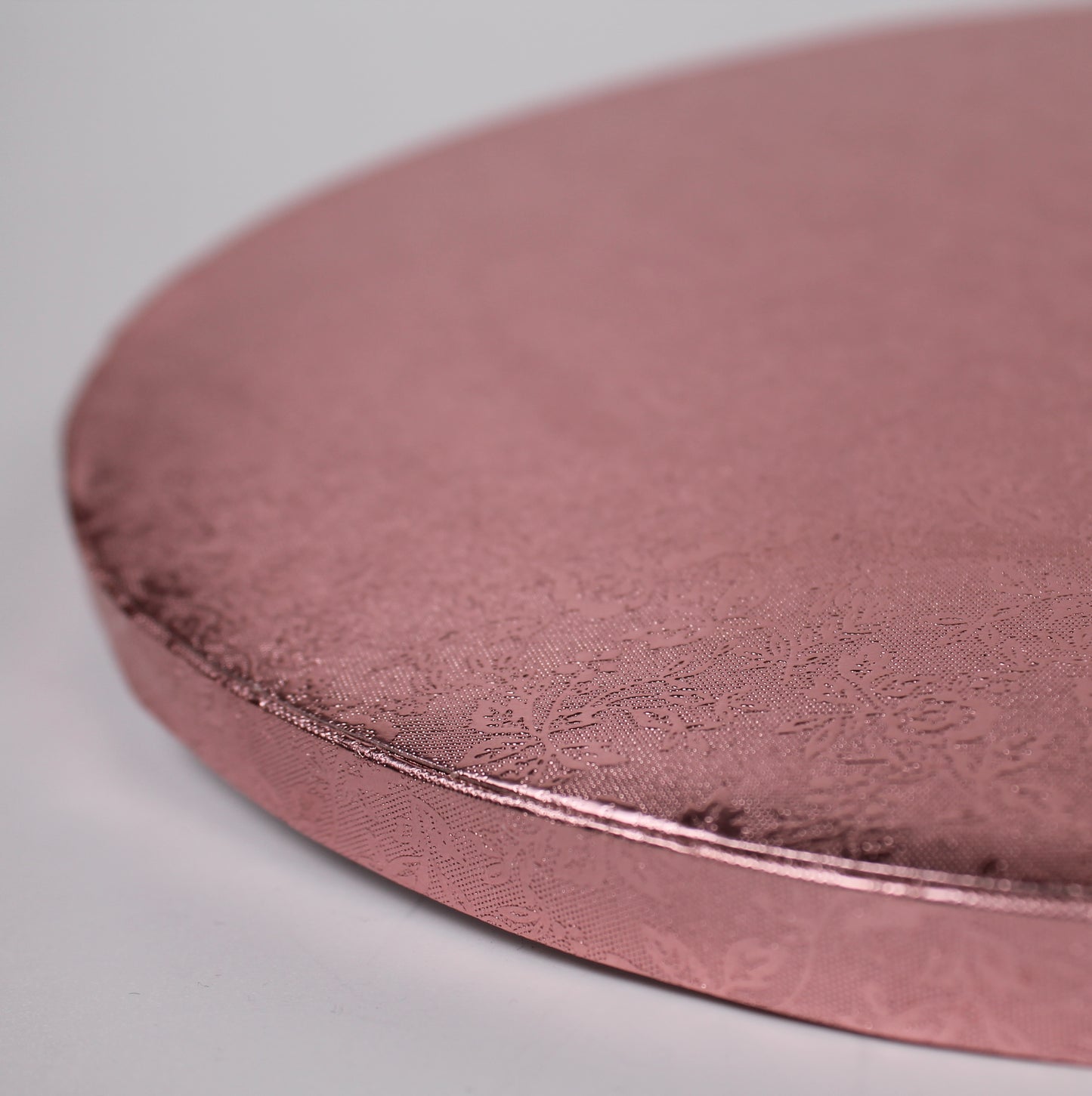 5x Cakeboard 30cm 12mm rose gold roses